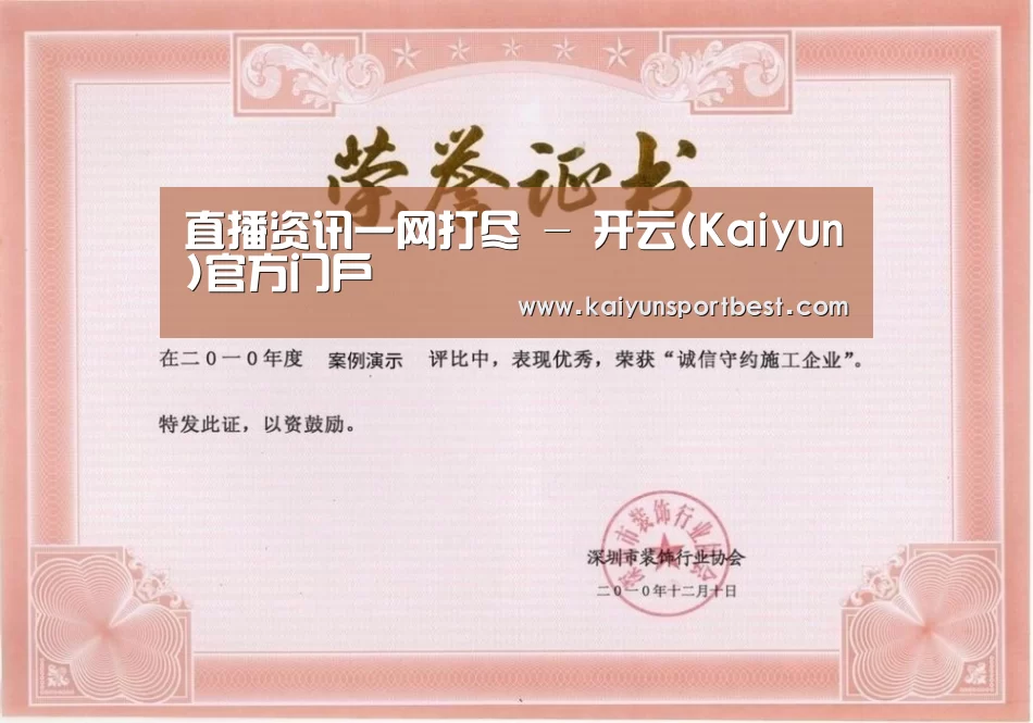 荣誉证书二